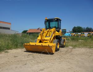 Quality EU Stage II 1.5 Ton Wheel Loader Isuzu Axle Mini Articulated Loader wholesale
