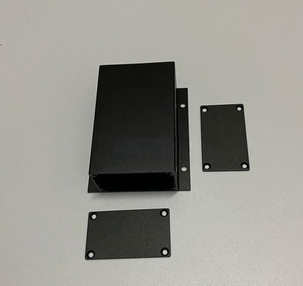 Corrosion Resistance Powder-coated Black Wall Mount Aluminum Enclosure Box For
