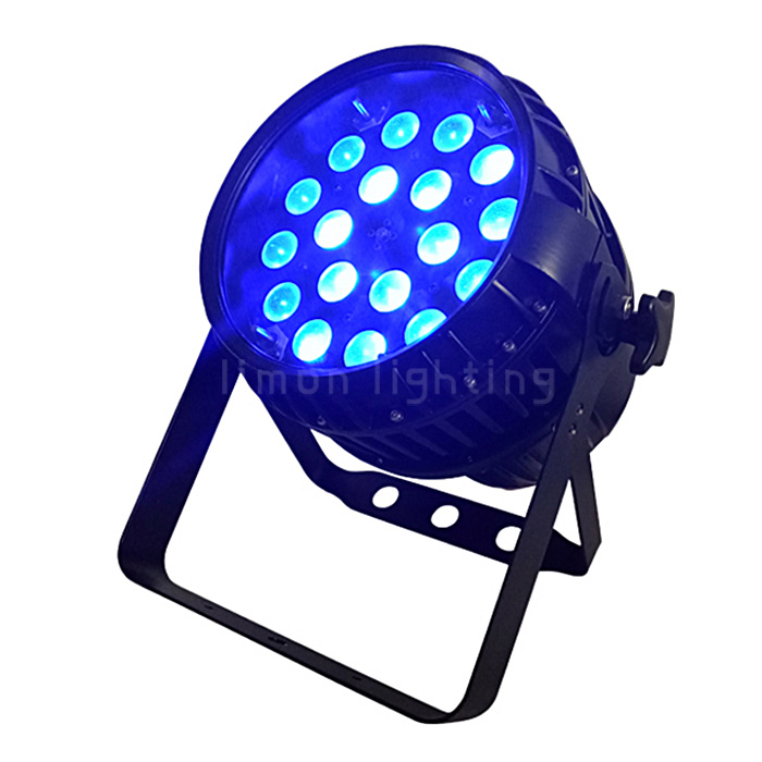 18x10w IP65 Waterproof RGBW 4in1 LED Par Zoom Stage Lights for Outdoor Events