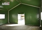 Self Cleaning Custom Canvas Waterproof Military Tents With Sidewalls