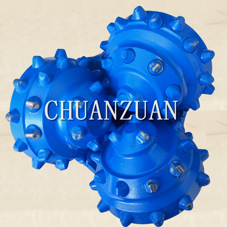133MM Roller Cone Bit / IADC 537 Three Cone Bit For Water Well Drilling