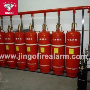 Quality Fire gas extinguisher pipeline FM200 extinguishing systems 100L wholesale