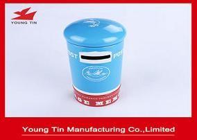 Quality Competitive Empty Mail Box Piggy Bank For Kids CMYK Printied LFGB Certification wholesale