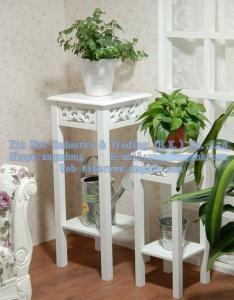 Quality Wooden table, wooden flower pot holder, wooden living room furniture wholesale
