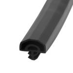 Middle Groove Type TPE Rubber Seal Strip Weatherstipping Double Hole Shape 10
