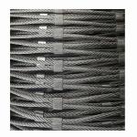 1.5mm Thickness SS 316 Wire Rope Fence Stainless Steel Rope Mesh For Zoo