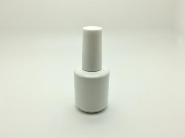 white powder coating gel polish bottle thick tough coating 18ml round gel polish