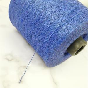 Quality AB color model blended cotton yarn viscose ring core spun yarn for machine knitting wholesale