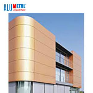 Quality 4mm 1000mm Aluminium Composite Panel Signage Metal Wall Panels 0.55mm wholesale