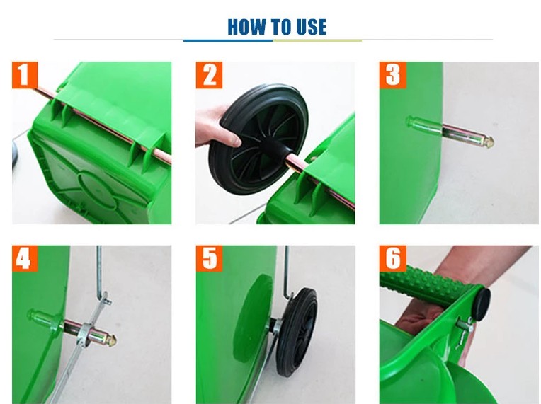 garbage can dustbin plastic outdoor dustbin