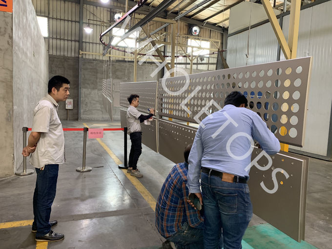SGS 4.0mm PVDF Finished Aluminum Decorative Panels / Aluminium Coated Panel