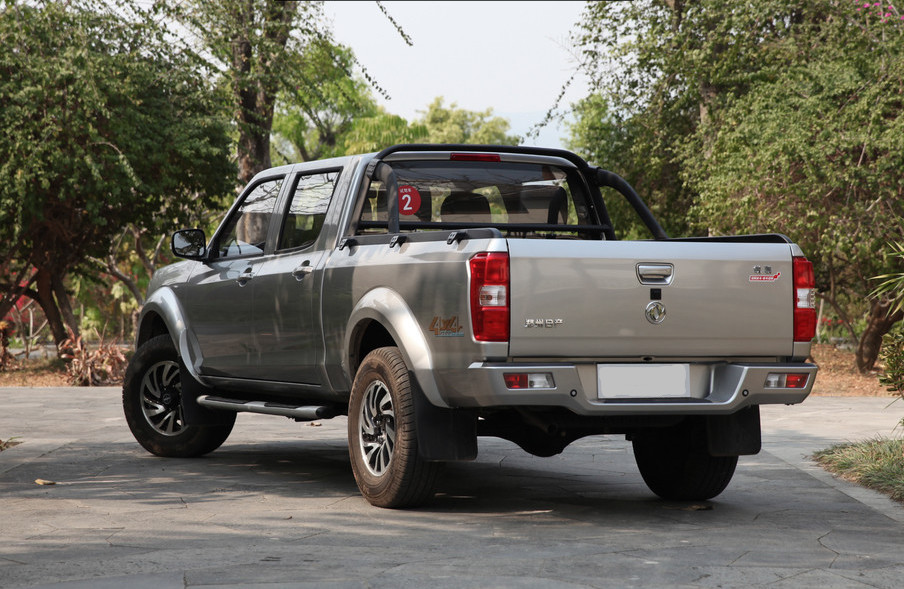 DONGFENG New RICH Pickup Truck/ZG24 Engine/2WD, Gasoline, 2.4L, Euro V, 5MT, Cargo size: 1395*1390*430mm