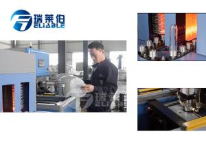 Quality 6L 10L Semi Auto Pet Bottle Blowing Machine , Plastic Bottle Manufacturing Equipment wholesale