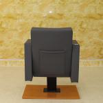 Collapsible Black Folding Cinema Seats Movie Chairs With Aluminum Leg High