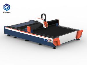 Quality Water Cooling Metal Fiber Laser Cutting Machine 2000W For Mild Steel / Iron Plate wholesale