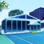 UV Resistant Temporary Party Tent Building 15HW Hardness Strong Aluminium