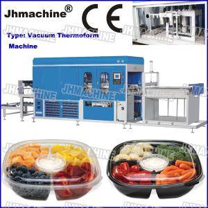 Quality CE Standard PP food grade Trays Automatic Vacuum Thermoforming Machine for sale wholesale
