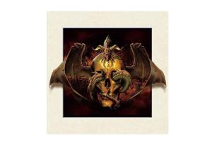 Quality 5D Effect PET 3D Lenticular Pictures Skull Image For Indoor Decoration wholesale