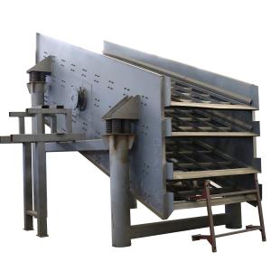 Quality Double Rod Deck Vibrating Screen Mining Equipment Processing Capacity 80t/H wholesale