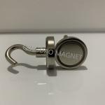 Sintered NdFeB Hook Magnet, N35,32KGS, Permenent Hook Magnets, Magnetic Assembly