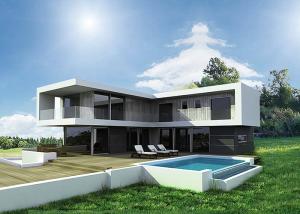Quality AS/NZS Light Gauge Steel Luxury Prefabricated Modular Houses For Sale wholesale