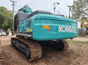 Quality 35T Kobelco Excavator Used Sk350 36100kg Excavator Construction Machine wholesale