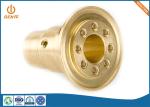 Custom Red Copper CNC Turning Service High Precision Laser Cutting