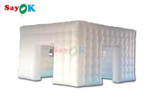 Quality PVC Automatic Inflatable Lawn Tent Nightclub Inflatable Cube Party Tent wholesale