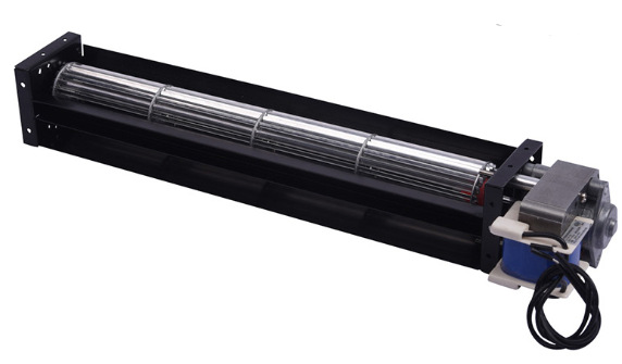 33160 Oven DC Cross Flow Fan Galvanized Sheet Material 12V 24V