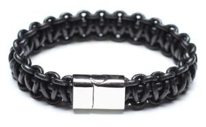 Quality Leather Bracelet, Stainless Steel Clasp wholesale