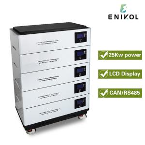 Quality High Capacity Stackable 48V Solar Battery 51.2v 100ah Lifepo4 Lithium Battery wholesale