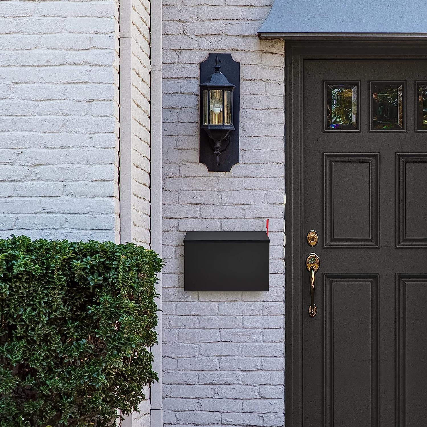Outdoors Modern Design Large Wall-Mountable Mailbox Metal Mail Box 0.8mm Thickness