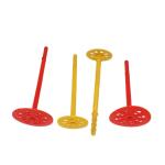 PP Insulation Fixing Anchors Foam Board Insulation Nails Expansion Screw 10MM