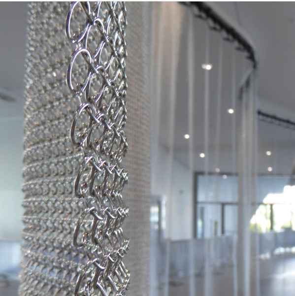 Modern Unique Metal Mesh Curtains Window Treatment