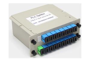 Quality 1x16 SC UPC Fiber Optical Plc Splitter In Fiber Optic Box wholesale