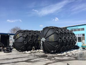 Quality Tyre Net Rubber dock Fender 2000x4000mtr 50kpa Pnuematic marine Fender wholesale