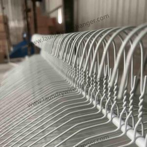 Quality 16inch Disposable Wire Shirt Hangers For Dry Cleaners wholesale