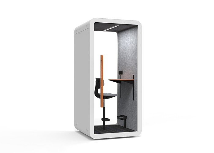 Study Pods Acoustic Phone Booth Long-lasting Small Size Single Person Cabin For Office Calling