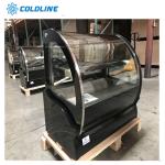 300L Refrigerated Deli Case 110V 60HZ Curved Display Fridge
