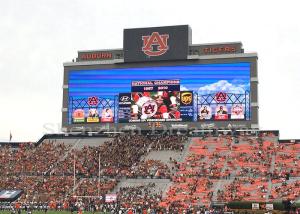 Quality Nationstar P10 1/2 Scan Stadium LED Screen Advertising Wall For Football Game wholesale
