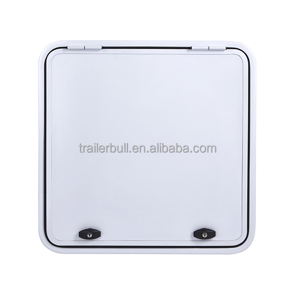 Insulated Aluminum Cargo Doors Hatch for DIY RV Motorhome Caravans Camper Trucks