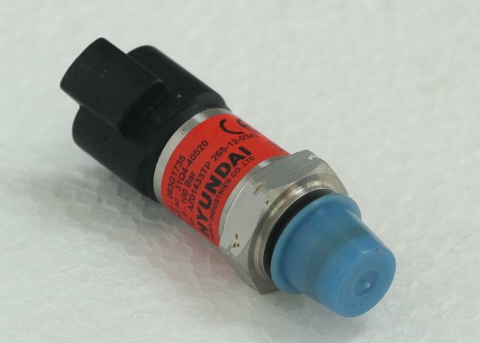 Professional Hyundai Excavator Parts Low Pressure Sensor 063G1735 100 Bar