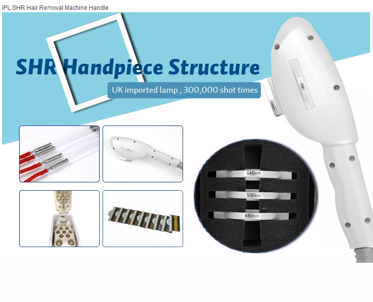 CE Approved Facial Equipment Intense Pulse Light OPT IPL Laser Hair Removal Device