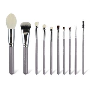 Quality Taro Purple cosmetic Makeup Brush Set 10 piece brush set for daily makeup wholesale