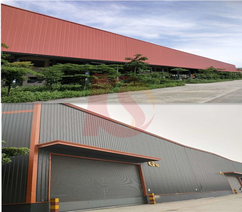 4 Layer ASA Coating PVC Trapezoidal Roof Sheets White ASA Surface UPVC Roofing Sheet