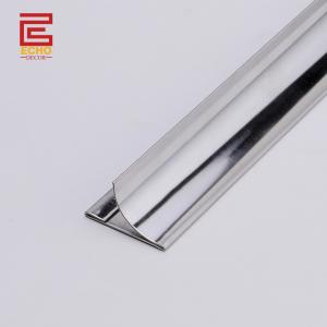 Quality Round Inside Corner Stainless Steel Tile Trim Metal Floor To Wall Tile Trim wholesale