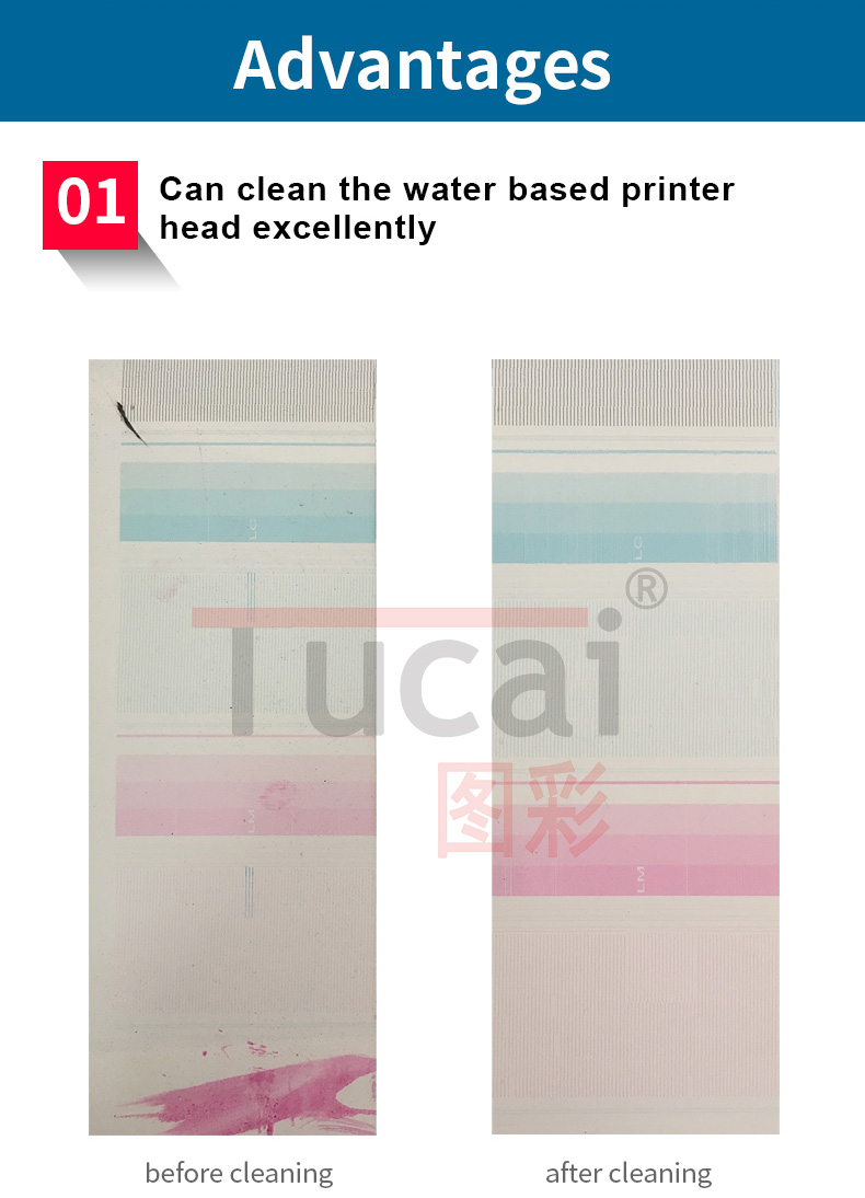 Agfa Uv Solvent Ink Cleaning Solution Printer Ink Flush For Ricoh Konica Toshiba Printhead