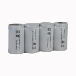 High Capacity 4.8V 4500mAh D Rechargeable NiCd High Temperature Battery Pack For