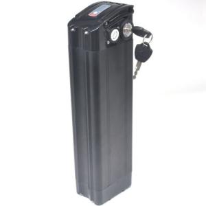 Quality 1500 Cycle Times Portable Handle 36V 10AH Black Aluminum Electric Bike Pack With Safe Lock For Electric Folding Bike wholesale