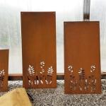 Tree Of Life Corten Steel Privacy Screen Wall Panels OEM ODM